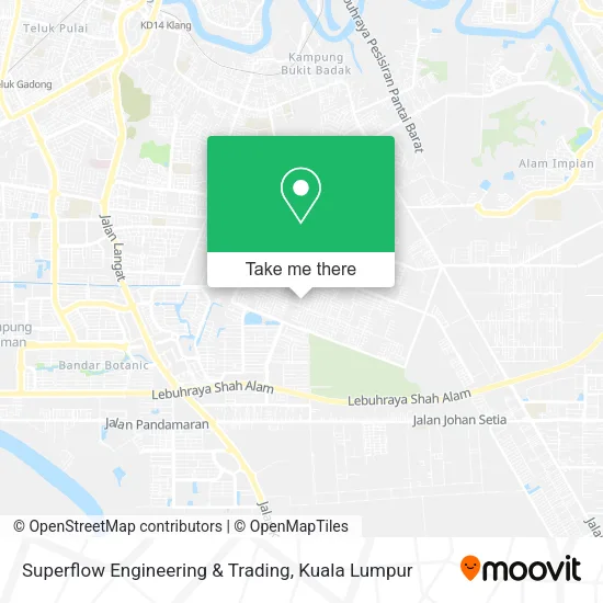Superflow Engineering & Trading map