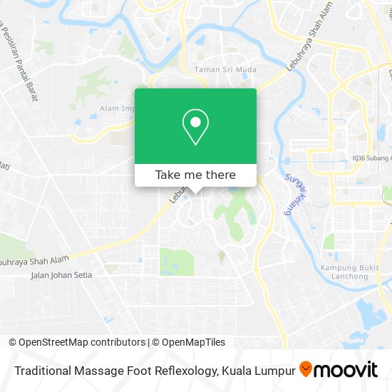 Traditional Massage Foot Reflexology map