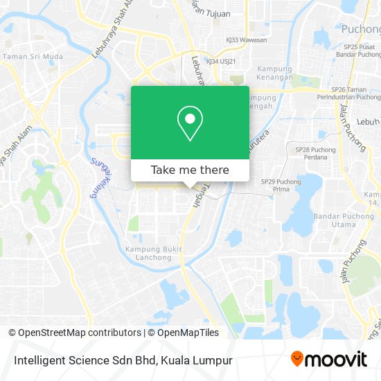 Intelligent Science Sdn Bhd map