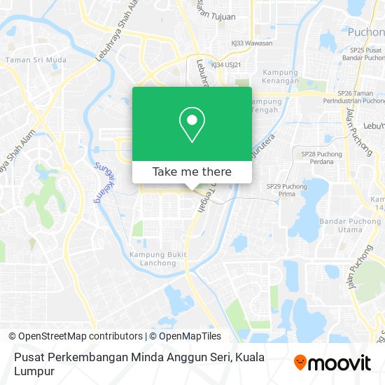 Peta Pusat Perkembangan Minda Anggun Seri