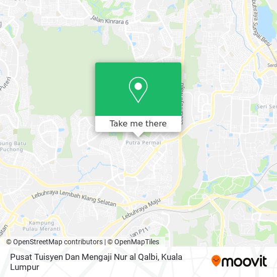 Pusat Tuisyen Dan Mengaji Nur al Qalbi map