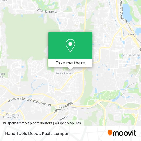 Hand Tools Depot map