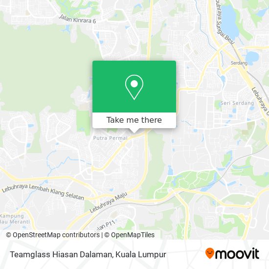 Teamglass Hiasan Dalaman map