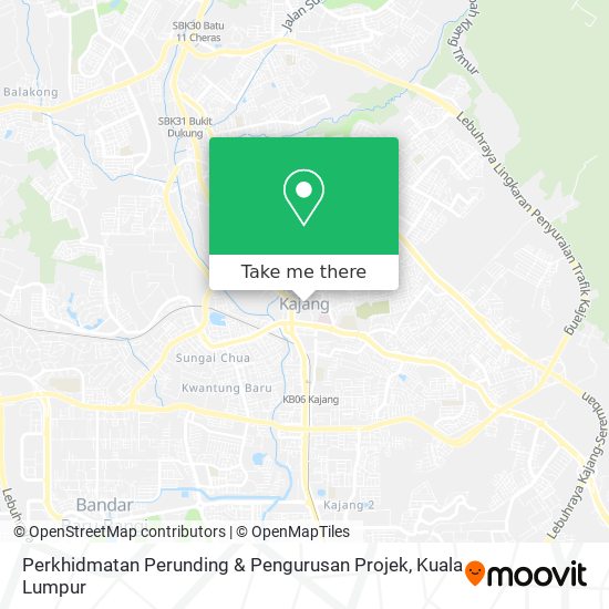 Peta Perkhidmatan Perunding & Pengurusan Projek