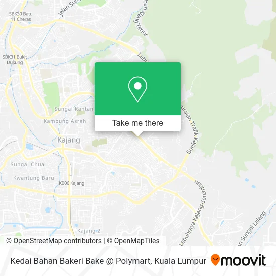 Kedai Bahan Bakeri Bake @ Polymart map