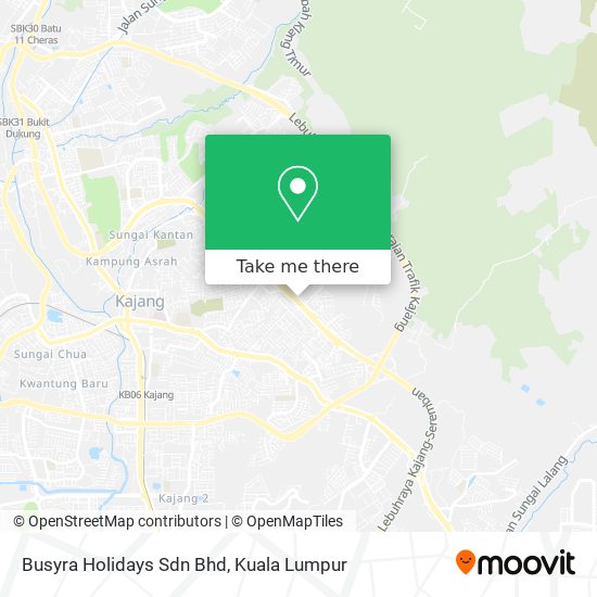 Peta Busyra Holidays Sdn Bhd