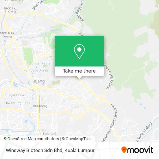 Winsway Biotech Sdn Bhd map