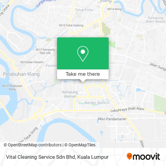 Vital Cleaning Service Sdn Bhd map