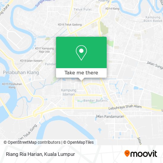 Riang Ria Harian map