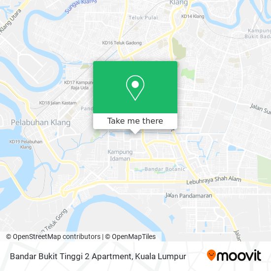 Peta Bandar Bukit Tinggi 2 Apartment