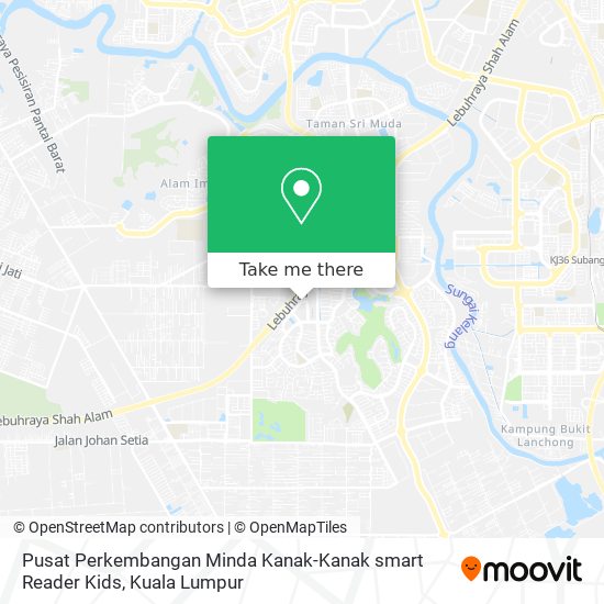 Peta Pusat Perkembangan Minda Kanak-Kanak smart Reader Kids