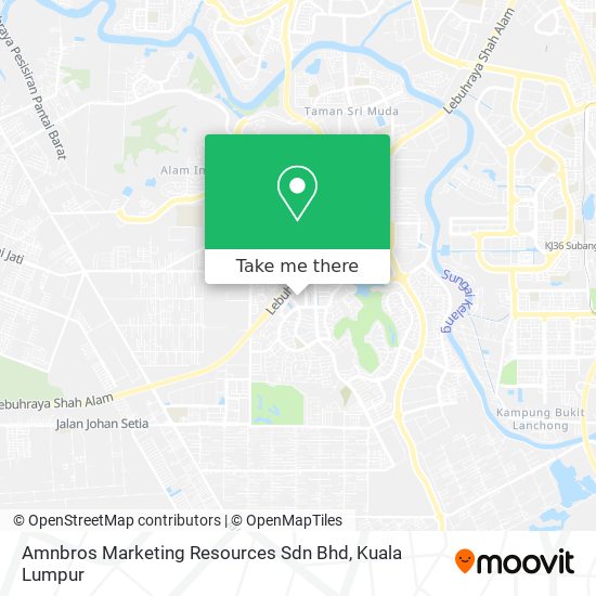Peta Amnbros Marketing Resources Sdn Bhd