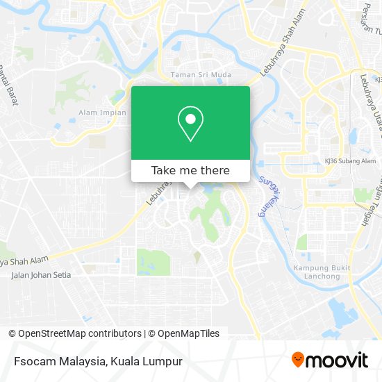 Fsocam Malaysia map