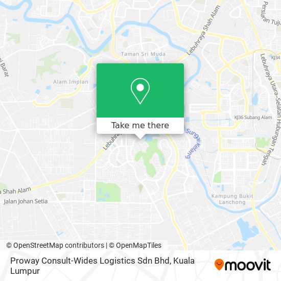 Proway Consult-Wides Logistics Sdn Bhd map