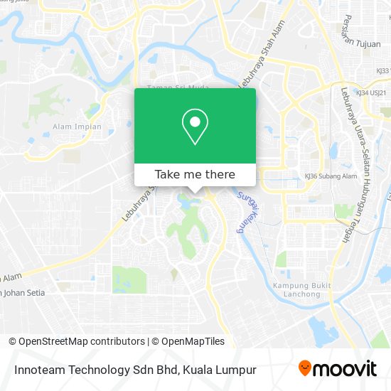 Innoteam Technology Sdn Bhd map
