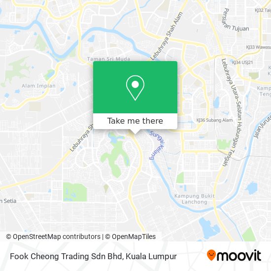 Fook Cheong Trading Sdn Bhd map
