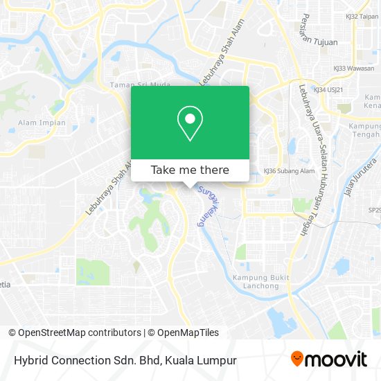 Hybrid Connection Sdn. Bhd map