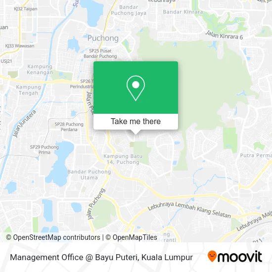 Management Office @ Bayu Puteri map