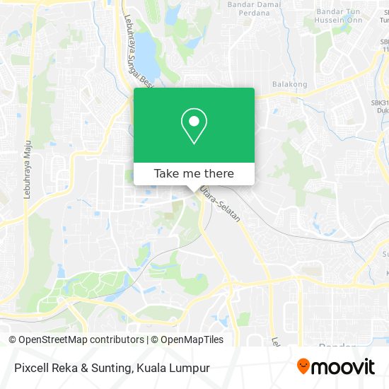 Pixcell Reka & Sunting map