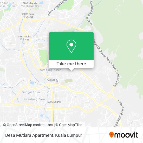 Desa Mutiara Apartment map