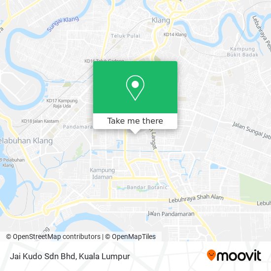Jai Kudo Sdn Bhd map