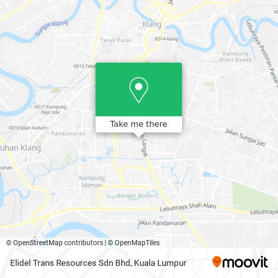 Elidel Trans Resources Sdn Bhd map