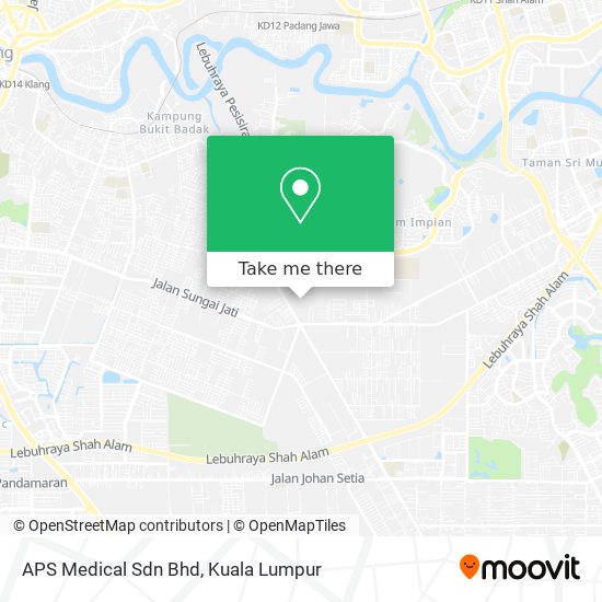 APS Medical Sdn Bhd map