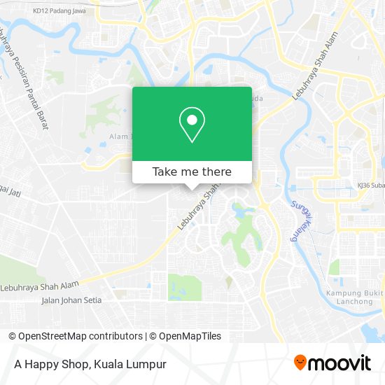 A Happy Shop map