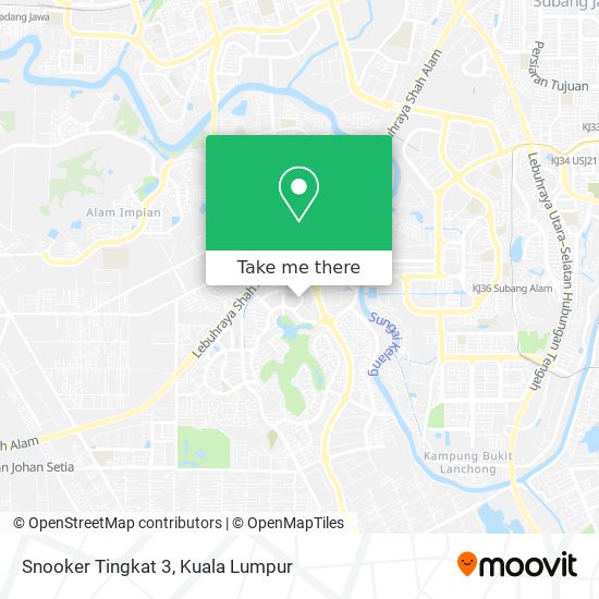 Snooker Tingkat 3 map