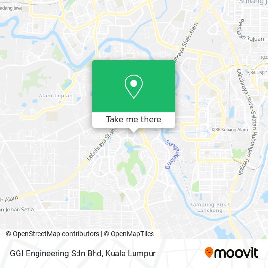 GGI Engineering Sdn Bhd map