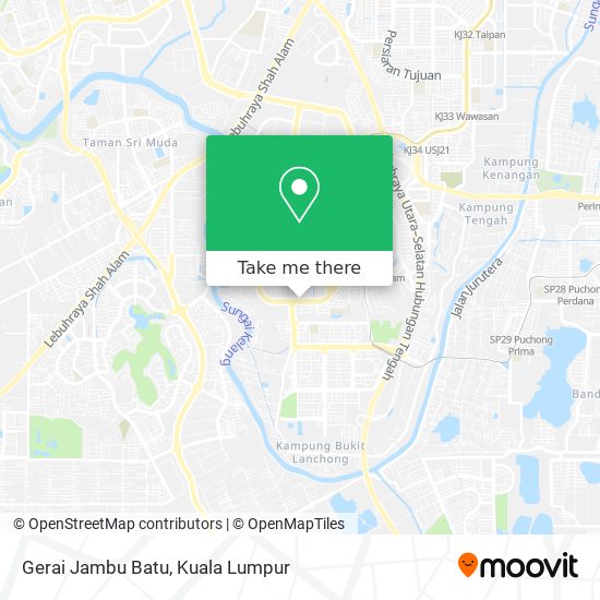 Gerai Jambu Batu map