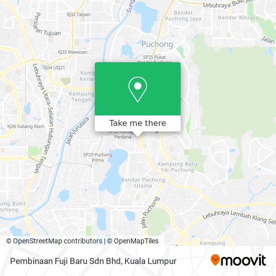 Peta Pembinaan Fuji Baru Sdn Bhd