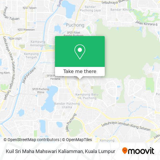 Kuil Sri Maha Mahswari Kaliamman map