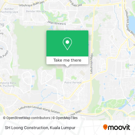 Peta SH Loong Construction