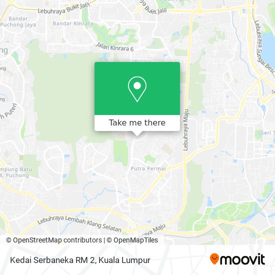 Kedai Serbaneka RM 2 map