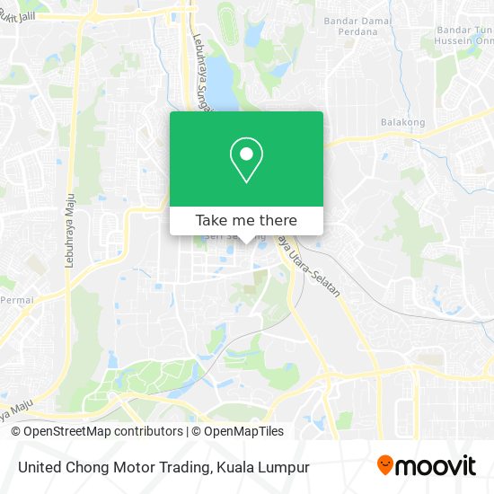 United Chong Motor Trading map