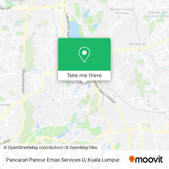 Pancaran Pancur Emas Services U map