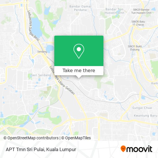 APT Tmn Sri Pulai map