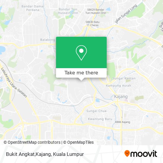 Peta Bukit Angkat,Kajang