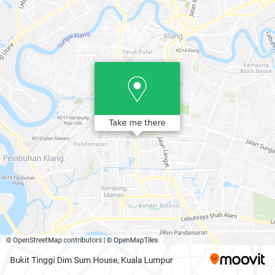 Bukit Tinggi Dim Sum House map