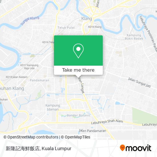 新隆記海鮮飯店 map