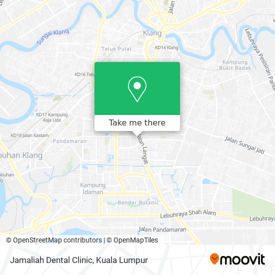 Peta Jamaliah Dental Clinic