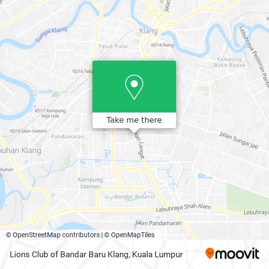 Lions Club of Bandar Baru Klang map