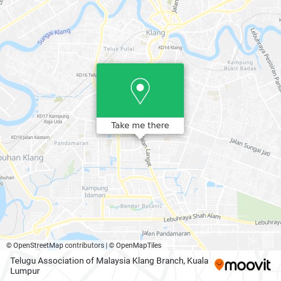 Peta Telugu Association of Malaysia Klang Branch
