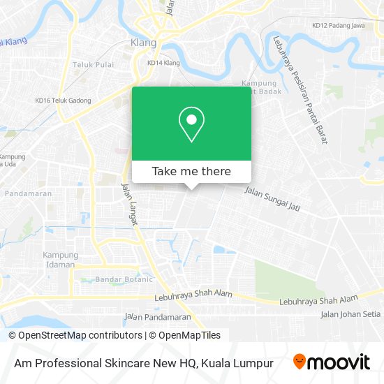 Am Professional Skincare New HQ map