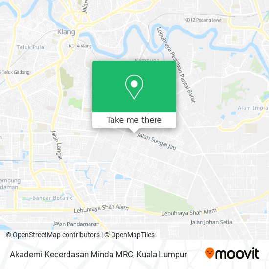 Akademi Kecerdasan Minda MRC map