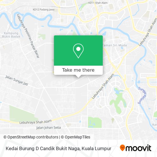 Kedai Burung D Candik Bukit Naga map
