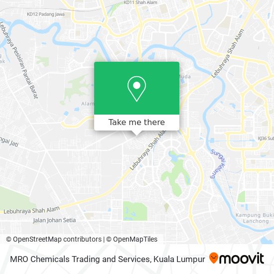 MRO Chemicals Trading and Services map