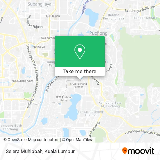 Selera Muhibbah map