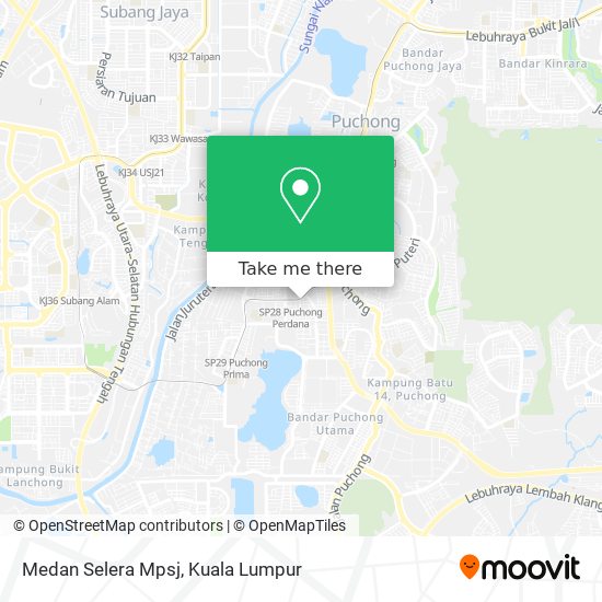 Medan Selera Mpsj map